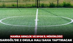Manisa Gençlik ve Spor İl Müdürlüğü Sarıgöl'de Halı Saha Yaptıracak