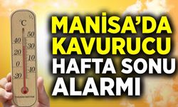 Manisa'da termometreler 38 dereceyi görecek!