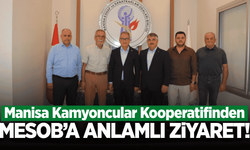 Manisa Kamyoncular Kooperatifinden MESOB’a Ahilik Haftası ziyareti