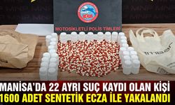 Manisa'da şüpheli şahsın üzerinden uyuşturucu çıktı: Suç kaydı ise pes dedirtti