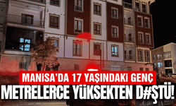 Manisa'da balkondan düşen 17 yaşındaki genç yaralandı!