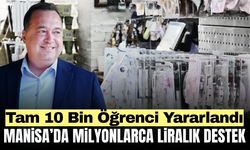 Manisa'da binlerce öğrenciye 30 milyon TL'lik destek