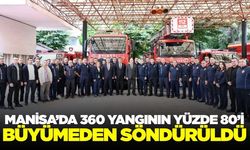 Manisa’da çıkan 360 yangının yüzde 80'ine ekiplerden yerinde müdahale