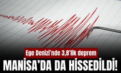 Ege Denizi’nde deprem! Manisa da sallandı