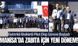 Manisa'da elektrikli bisikletli zabıta dönemi!