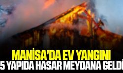 Manisa'da korkutan yangın!