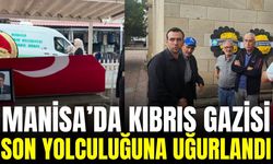 Manisa'da acı gün: Kıbrıs Gazisi Hasan Yıldız sonsuzluğa uğurlandı