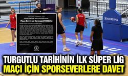 Manisa'da maça davet! Tribünlerde anlamlı koreografi
