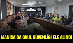 Manisa’da okul güvenliği için kritik zirve