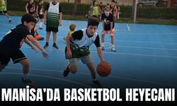 Manisa’da sokak basketbolu heyecanı: 46 takım mücadele etti