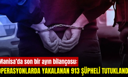 Manisa'daki operasyonlarda binlerce şüpheli yakalandı, çok sayıda silah ele geçirildi