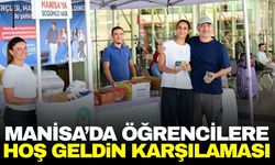 Manisa’da üniversite öğrencilerine otogarda sıcak karşılama
