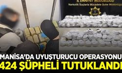 Manisa’da operasyon: 894 şüpheli yakalandı!