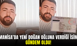 Manisa'da Dikkat Çeken İsim Tercihi: Yeni Doğan Bebeğine "Sedat Peker" İsmini Verdi