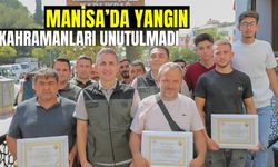 Manisa'daki orman yangınının gizli kahramanlarına vefa
