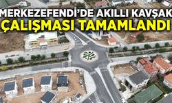 Denizli'de akıllı kavşak çalışması