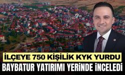 Murat Baybatur, Demirci’de devam eden yatırımları yerinde inceledi