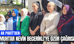 AK Parti’li Kadınlardan Muhtar Nevin Becerikli’ye Siyah Çelenkli Tepki