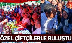 Özgür Özel çiftçilerle bir araya geldi!