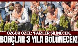 Özgür Özel Manisa'dan seslendi: “Çiftçiye ikinci şans kredisi vereceğiz”
