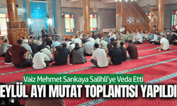 Salihli İlçe Müftülüğü eylül ayı mutat toplantısını gerçekleştirdi