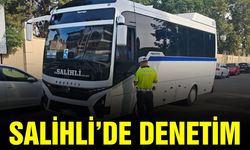 Salihli'de okul servislerine sıkı denetim