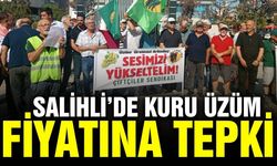 Çitfti-Sen'den Salihli''de kuru üzüm fiyatına tepki!