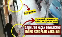 Salihli’de kuyumcuya silahlı soygun girişimi: Esnaflar şüpheliyi böyle etkisiz hale getirdi