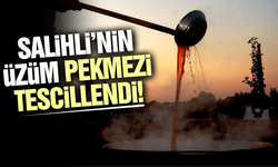 Salihli’nin Sultani Üzüm Pekmezi tescillendi