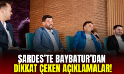 Baybatur, Sardes’te gençlerle buluştu: “Kötü söz sahibine aittir”