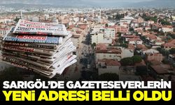 Sarıgöl'de gazete okumak isteyenlerin yeni adresi belli oldu
