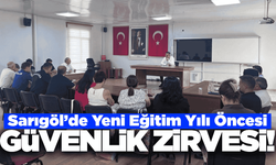 Sarıgöl’de yeni eğitim yılı öncesi güvenlik tedbirleri masaya yatırıldı