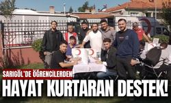 Sarıgöl'de öğrencilerden kan bağışına destek!