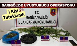 Sarıgöl'de jandarmadan uyuşturucu operasyonu! 1 tutuklama