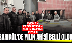 Sarıgöl’de yılın ahisi belli oldu!