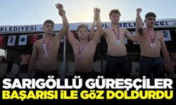 Sarıgöllü güreşçilerden Kula'da dikkat çeken dereceler