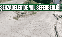 Şehzadeler’de yollar ve kaldırımlar yenileniyor