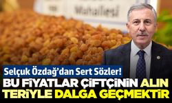 Selçuk Özdağ'dan, TMO'nun kuru üzüm alım fiyatlarına sert tepki!
