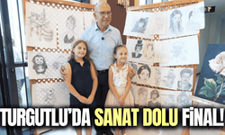 Turgutlu'da kursiyerlerin eserleri büyük beğeni topladı!