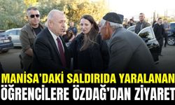 Ümit Özdağ'dan Manisa'daki saldırıda yaralanan öğrencilere ziyaret