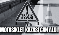 Uşak'ta motosiklet kazası: 1 ölü