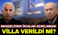 Devlet Bahçeli’den “Villa” açıklaması
