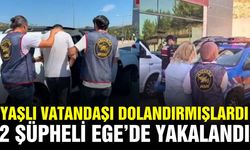 Yaşlı vatandaşı dolandıran 2 şüpheli İzmir’de yakalandı