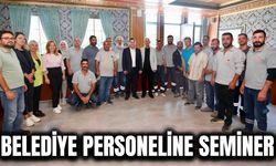 Yunusemre’de temizlik personeline çevre ve vatandaş iletişimi semineri