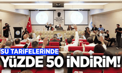 Başkan Dutlulu duyurdu: Su tarifelerinde yüzde 50 indirim!