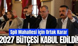 Yunusemre’de 2027 bütçesi belli oldu: Spil için ortak karar!