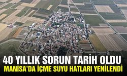Manisa'da 40 yıllık içme suyu çilesi bitti