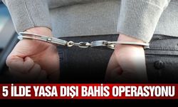 5 ilde yasa dışı bahis operasyonu: 76 gözaltı