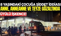 8 yaşındaki kız çocuğuna ütüyle işkence iddiası: Anne dahil 3 şüpheli gözaltında