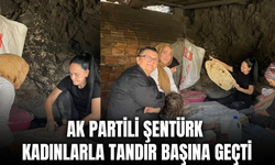 Şentürk Kadınlarla Tandır Ekmeği pişirdi
